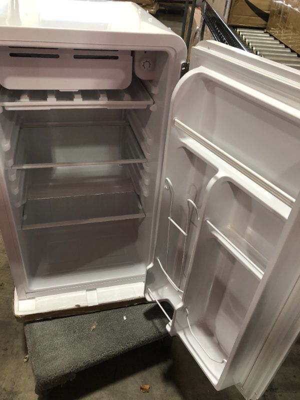 Photo 5 of Frigidaire 3.2 Cu. Ft. Single Door Retro Compact Refrigerator EFR372, White