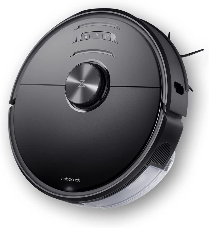 Photo 1 of Roborock S6 MaxV Robot Vacuum and Mop with Dual Cameras, Recognize and Avoids Obstacles, 2500Pa Strong Suction, Smart Mapping, Advanced Night Vision, Good for Pet Hair
