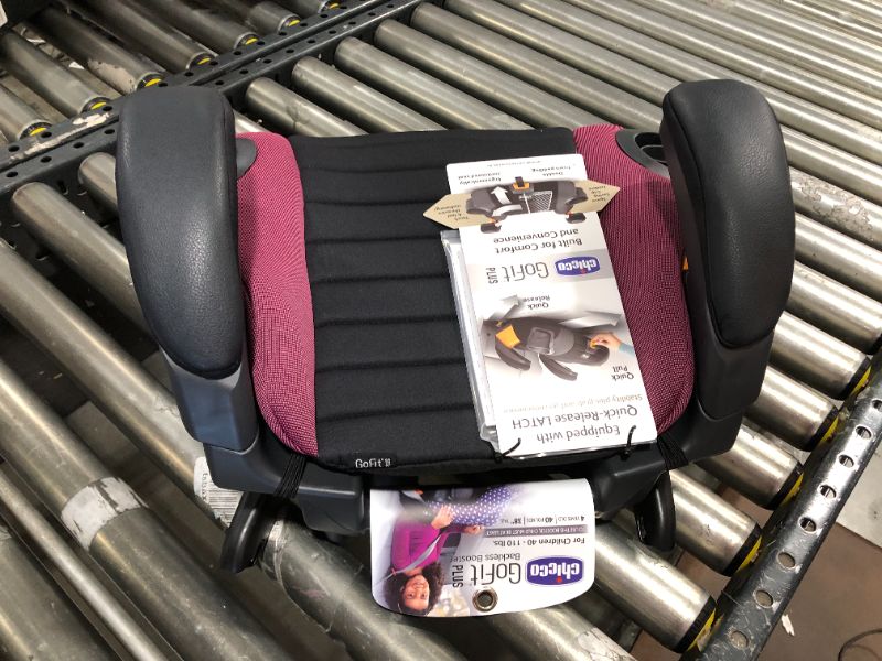 Photo 2 of Chicco GoFit Plus Backless Booster Car SEAT, Vivaci