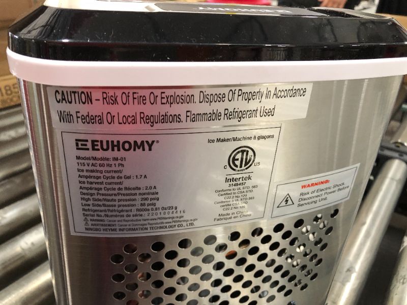 Photo 3 of Euhomy Ice Maker Machine Countertop