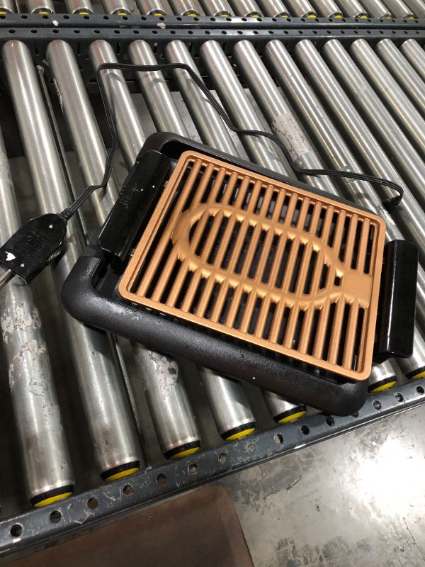 Photo 1 of Progressive International 1618-A GOTHAM STEEL Smokeless Electric Grill
