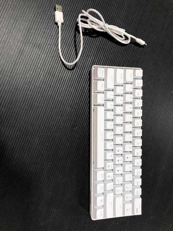 Photo 2 of RedThunder Rechargeable Wireless 60% Mechanical Keyboard
