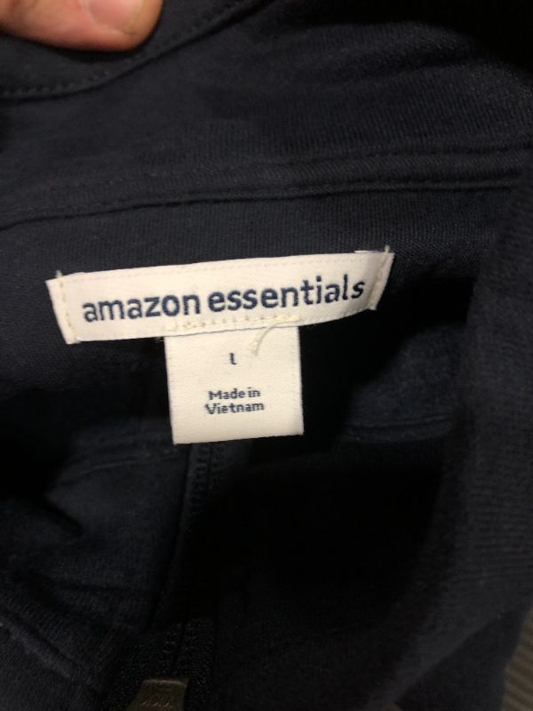 Photo 1 of Amazon Essentials Men's Full-Zip Fleece Mock Neck Sweatshirt
Size L