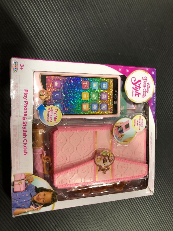 Photo 2 of Disney Princess Style Collection Play Phone & Stylish Clutch

