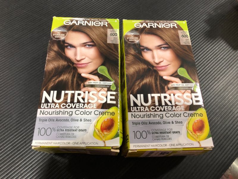 Photo 1 of 2 PACK Garnier Nutrisse Ultra Coverage Permanent Hair Color

