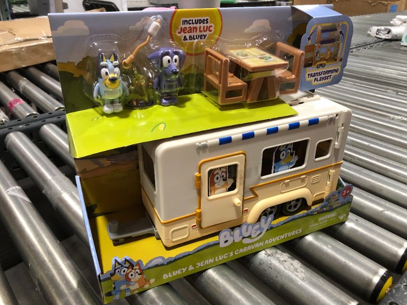 Photo 1 of Bluey & Jean Luc's Caravan Adventures Playset

