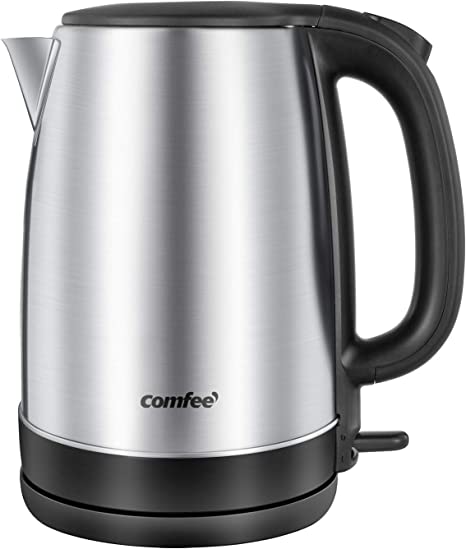 Photo 1 of COMFEE' 1.7L Stainless Steel Electric Tea Kettle