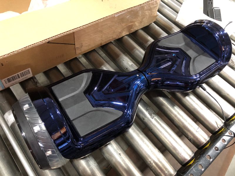 Photo 1 of SISIGAD Hoverboard, 6.5" Flash Wheel Self Balancing Scooter with LED Lights& Bluetooth Speaker, Music Hoverboard
