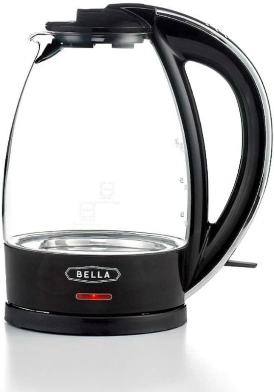Photo 1 of KETTLE BOILS WATER GLASS ELECTRIC WITH 360 REMOVABLE BASE 7-CUP GERMAN SCHOTT
