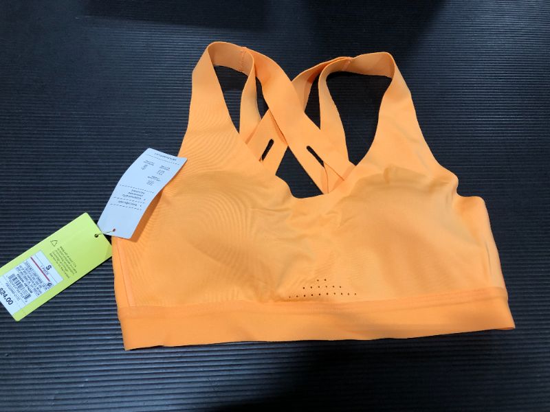 Photo 1 of ALL IN MOTION SPORTS BRA, ORANGE, SIZE S