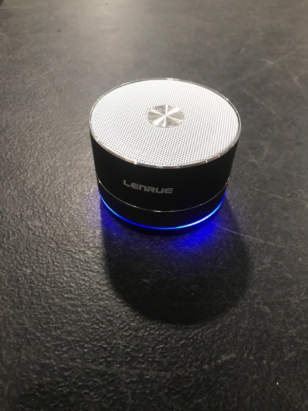 Photo 3 of LENRUE Portable Wireless Bluetooth Speaker with Built-in-Mic