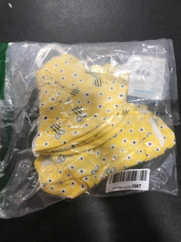 Photo 2 of Gerber Baby & Toddler Girl Dress Diaper Cover & Sun Hat Outfit Set 3-Piece 6-9 months
