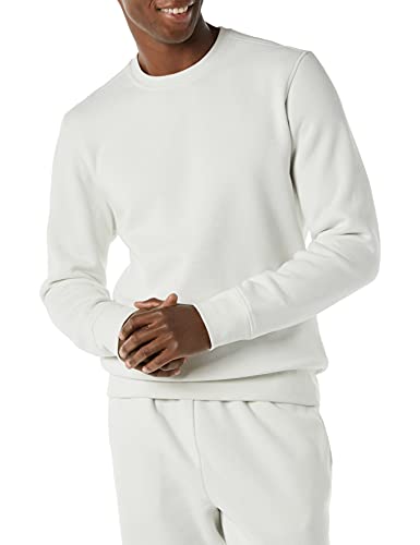 Photo 1 of Amazon Essentials Men's Fleece Crewneck Sweatshirt, White, X-Large
