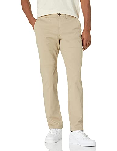 Photo 1 of Amazon Essentials Men's Skinny-Fit Casual Stretch Chino Pant, Khaki Brown, 38W X 29L
