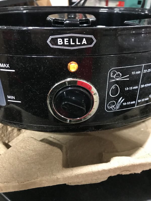 Photo 3 of BELLA Two Tier Food Steamer