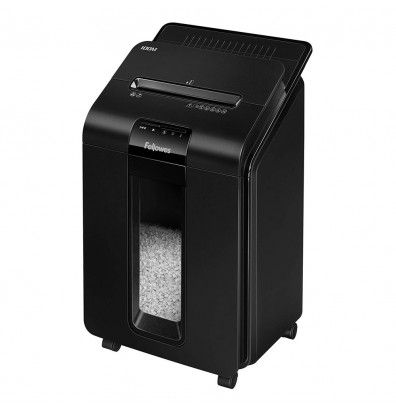 Photo 1 of Fellowes AutoMax 100M Auto-Feed Micro Cross Cut Paper Shredder
