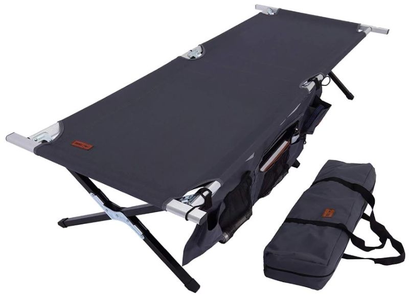 Photo 1 of Adult Tough Cot, Folding Bed, Portable with Carry Bag for Adults, Camping Hiking Backpacking, Lightweight Indoor and Outdoor Use, Easy Set Up