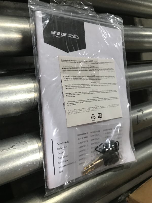 Photo 3 of Amazon Basics Steel Security Safe with Programmable Electronic Keypad - Secure Cash