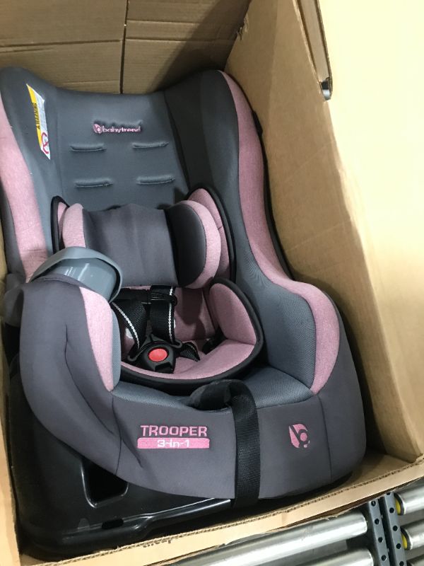 Photo 2 of Baby Trend® Trooper 3-in-1 Convertible Car Seat in Cassis

