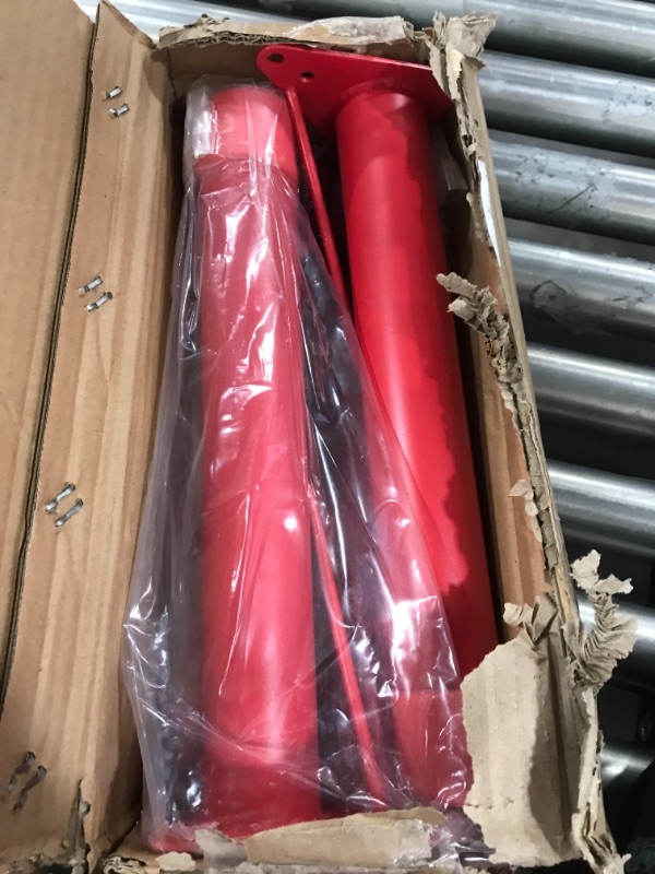 Photo 1 of 13 inch tall table legs - red 4 pack w/ hardware