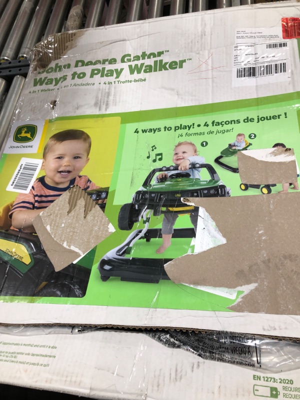 Photo 3 of Bright Starts John Deere Gator 4 Ways to Play Walker