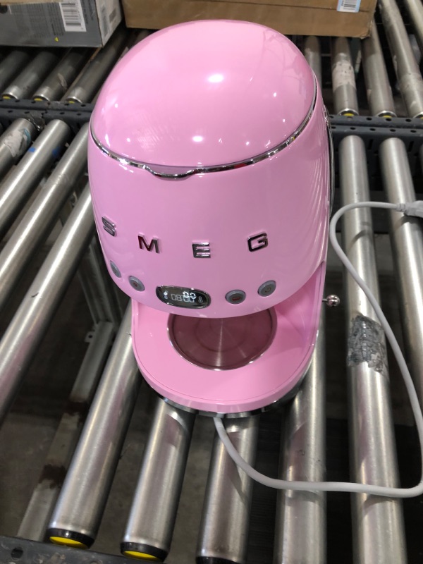 Photo 3 of Smeg Drip Filter Coffee Machine - Pink