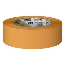 Photo 1 of 1.41 in. x 60.1 yds. Heavy-Duty Grade Masking Tape (3 Rolls/Pack)