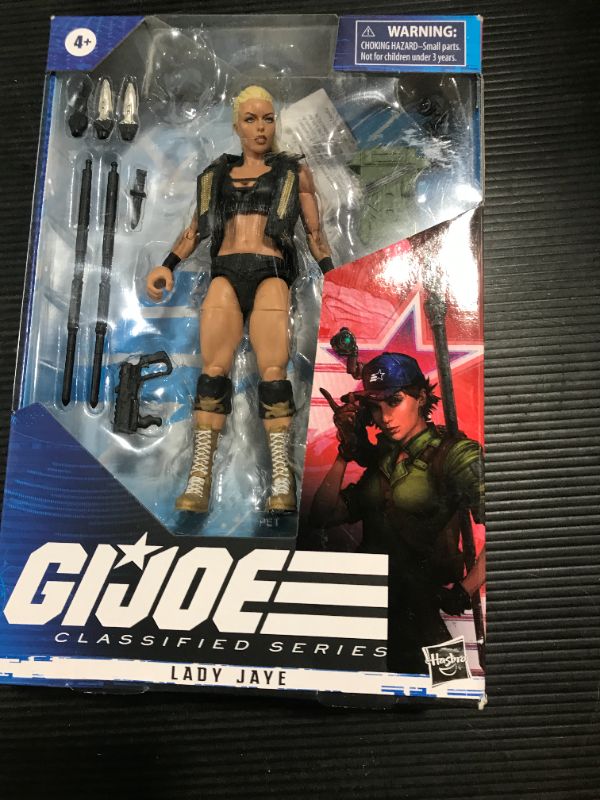 Photo 1 of Hasbro G.I. Joe Classified Series Lady Jaye Action 