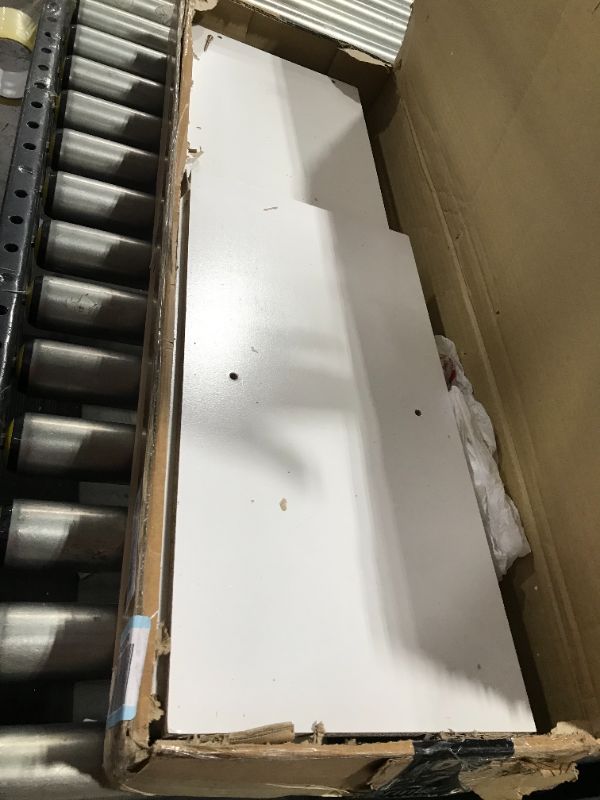 Photo 1 of Furinno 5-Cube Reversible Open Shelf, White