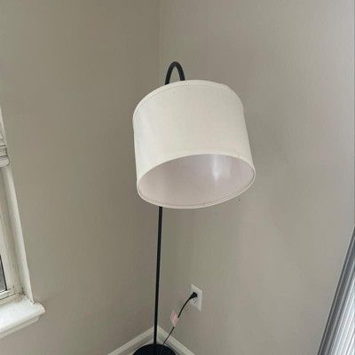 Photo 1 of Arc Floor Lamp Black - Room Essentials™

