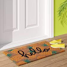 Photo 1 of 18*30in Hello Pineapple Welcome Mat