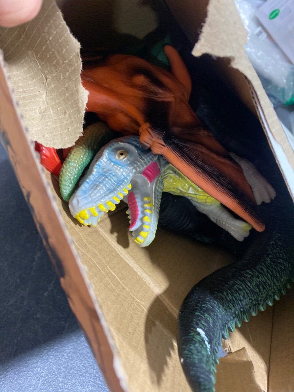 Photo 2 of 6 Piece Dinosaur Toys for Kids and Toddlers