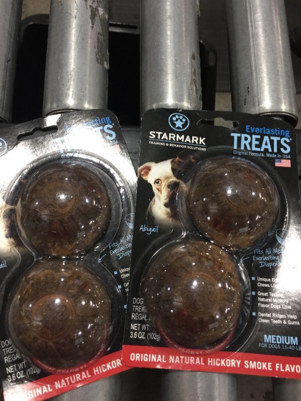 Photo 2 of 2 PCK - Starmark Everlasting Natural Hickory Smoke Flavored Medium Dental Dog Treats, 2 Count
