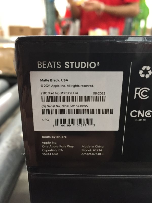 Photo 7 of Beats by Dr. Dre Matte Black Studio3 Wireless Over-Ear Headphones
