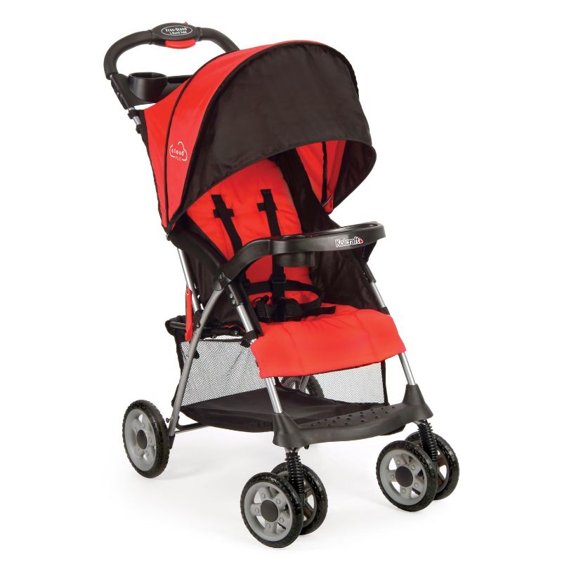 Photo 1 of Kolcraft Cloud Plus Stroller in Red/black
