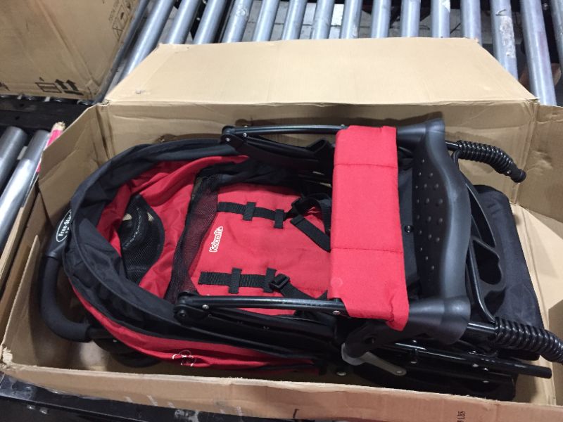 Photo 2 of Kolcraft Cloud Plus Stroller in Red/black
