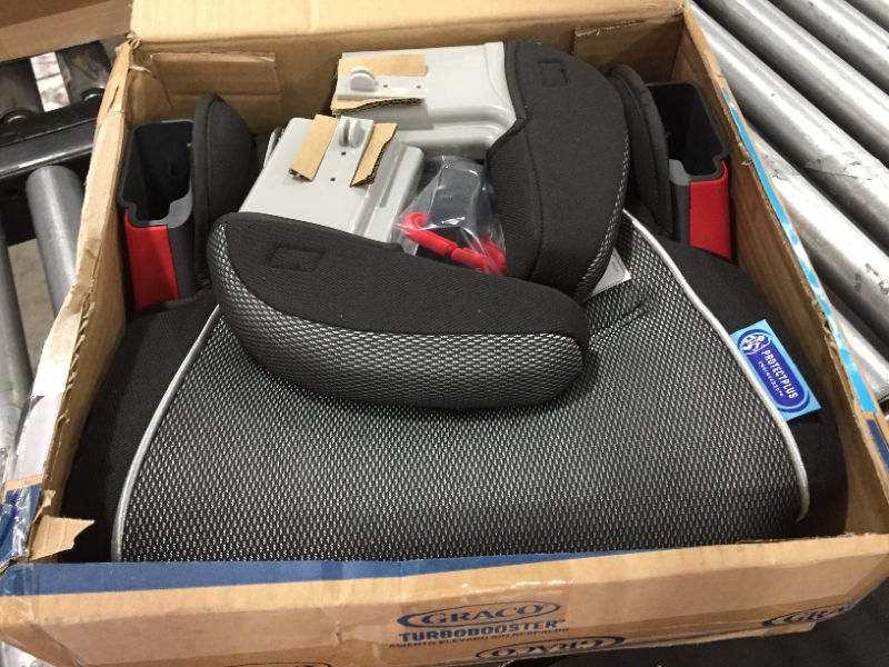 Photo 2 of Graco TurboBooster Backless Booster Car Seat, Galaxy Gray