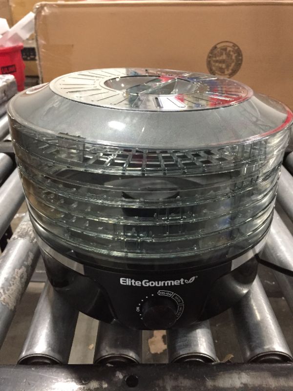 Photo 2 of Elite Gourmet Food Dehydrator with Adjustable Temperature Dial
