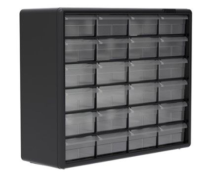 Photo 1 of 24 Drawer Plastic Storage Cabinet