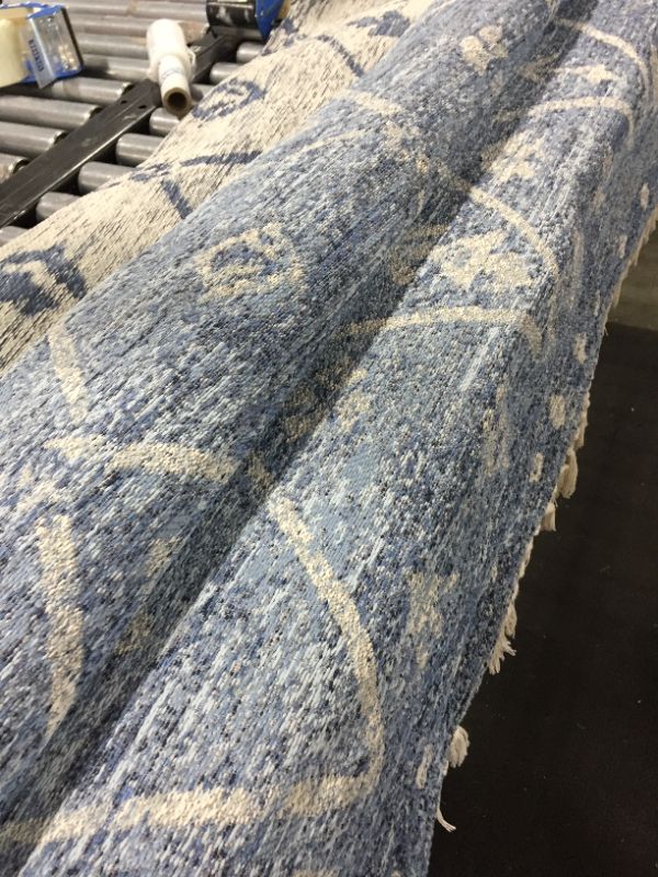 Photo 1 of 5X7 HOME AREA RUG, BLUE 