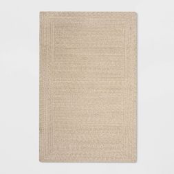 Photo 1 of 2'6" x 4'2"  Woven Outdoor Rug Natural - Project 62™