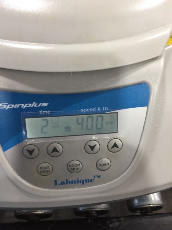 Photo 2 of Microyn Digital Bench-top Centrifuge, 100-5000rpm (Max. 3074xg), 6x15ml
