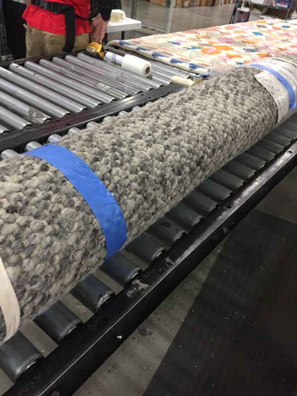 Photo 1 of 5'x7' Chunky Knit Wool Woven Rug Gray - Project 62 , Size: 5'x7'

