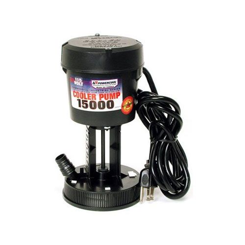 Photo 1 of Dial Powercool 8-1/2 in. H X 4-1/2 in. W Black Plastic Evaporative Cooler Pump
