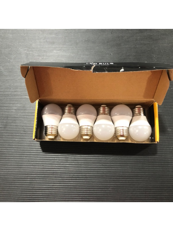 Photo 2 of E26 LED Bulb for Ceiling Fan, Hansang A15 Small Light Bulb 4000K Natural Daylight 60 Watts Equivalent Standard Screw Base Appliance Refrigerator Light Bulb, Non-Dimmable 6 Pack
