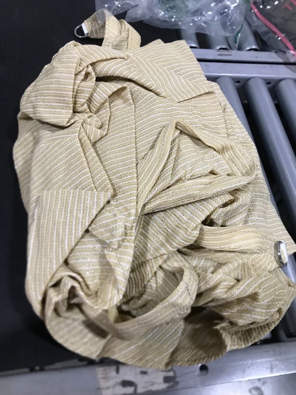 Photo 1 of Amgo 22' x 22' x 22' Beige Right Triangle Sun Shade Sail Canopy Awning Shelter Fabric ATNAPT22 - UV Block UV Resistant Heavy Duty Commercial Grade - Outdoor Patio Carport - (We Customize)
