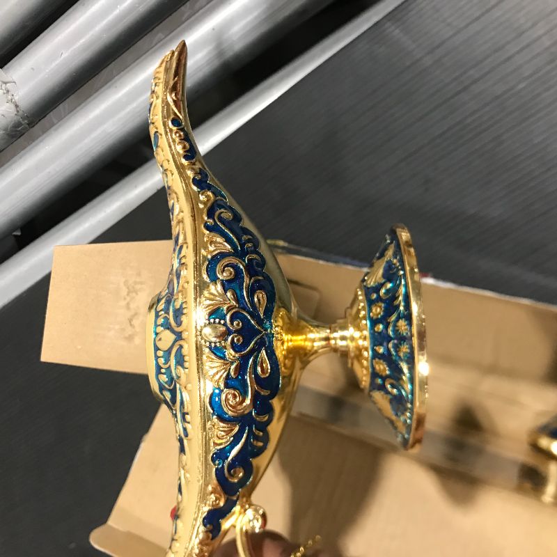 Photo 1 of AVESON Classic Vintage Aladdin Magic Genie Costume Lamp Home Table Decoration and Gift