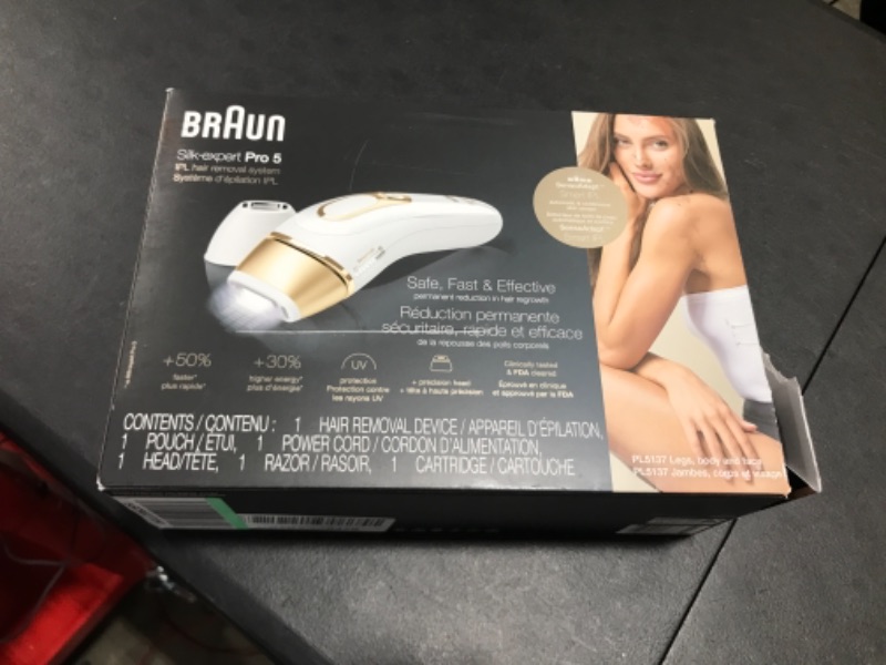 Photo 5 of Braun Silk Expert Pro 5 PL5137 IPL Permanent Hair Removal System