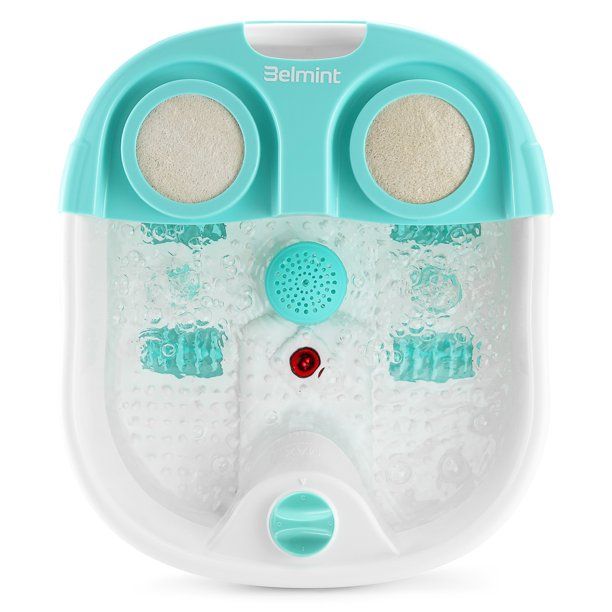 Photo 1 of Belmint Foot Spa Bath Massager with Heat - Foot Massager Machine Feet Soaking Tub Features Vibration