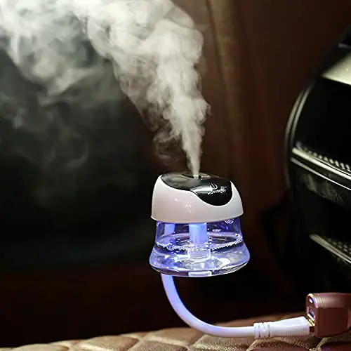 Photo 1 of Nyrapag Car Diffuser Humidifier Aromatherapy Diffuser USB Cool Mist Mini Portable Diffuser for Car Home Office Bedroom Update Version(Black)
